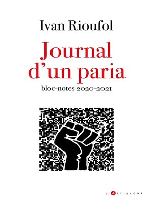 cover image of Journal d'un paria